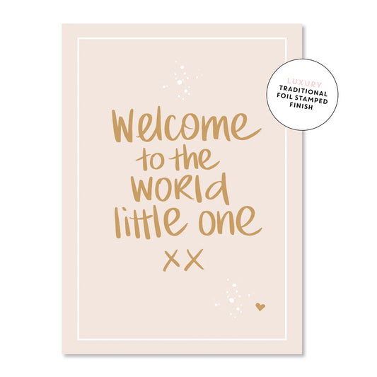 Welcome Baby Card