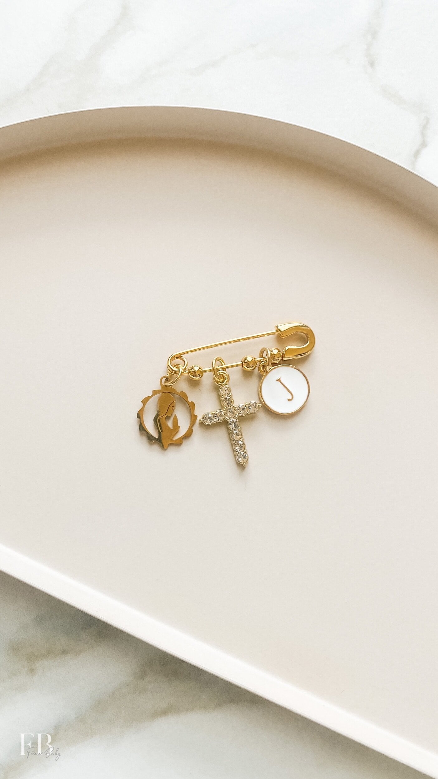 Christening Keepsake Pin